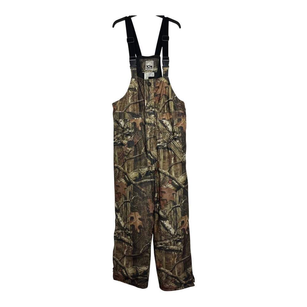 10x Outdoor Insulated Bib Overalls Mossy Oak Large Regular 38-40 Camo Hunting